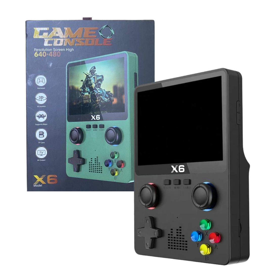 CONSOLA X6 VIDEOJUEGOS PORTATIL